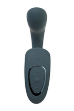 Темно-серый вибратор для G-стимуляции G for Goddess 1