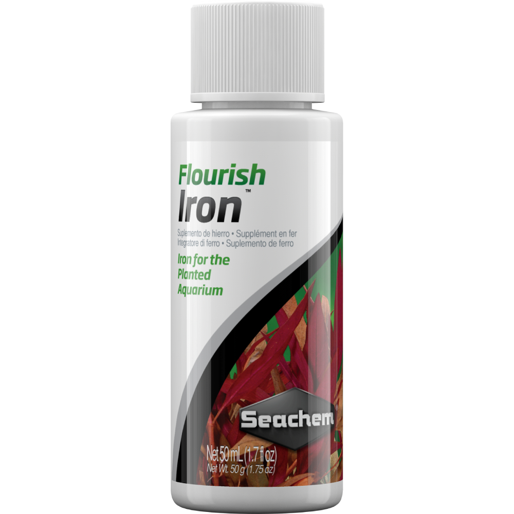 Добавка железа Seachem Flourish iron, 50мл., 5мл. на 200л.
