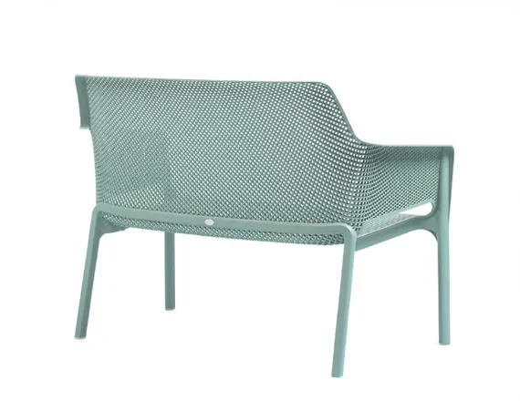 Уличный пластиковый диван Net ментоловый