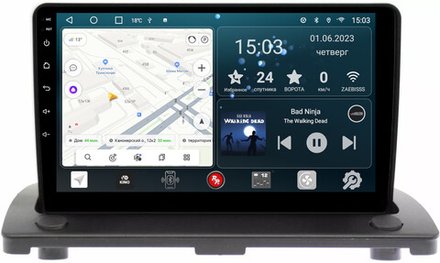 Магнитола для Volvo XC90 2006-2014 - Redpower 190 Android 10, ТОП процессор, 6Гб+128Гб, CarPlay, SIM-слот