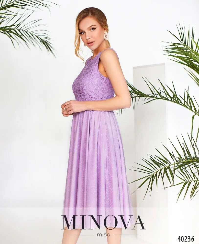 Платье 3143-сиреневый Minova