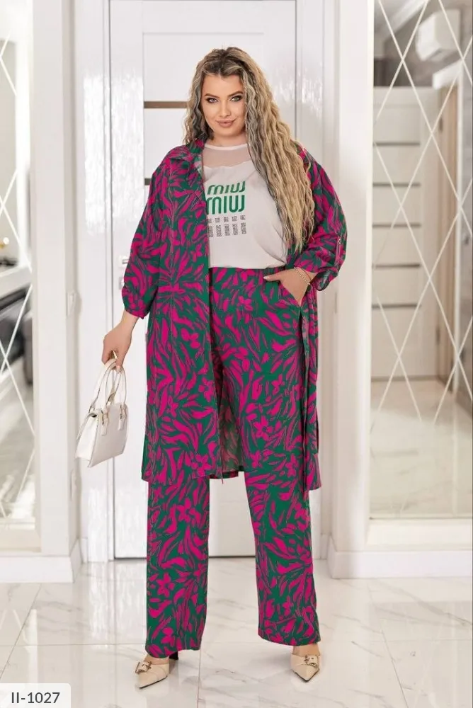 Костюм тройка II-1019 Фабрика Моды