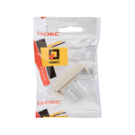 Телефонная розетка RJ-12 модульная, "Avanti", "Ванильная дымка", 1 модуль