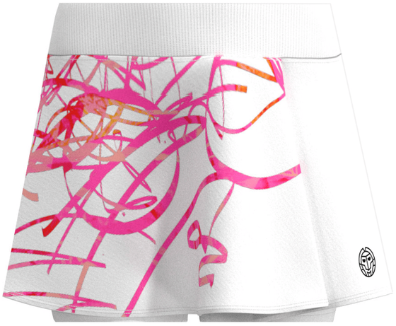 Юбка женская Bidi Badu Decoration Printed Wavy, арт. W2390001-WH
