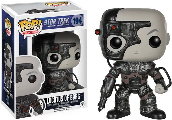 Фигурка Funko Pop Звёздный Путь: С.П. - Борг (Star Trek: The Next Generation - Locutus of Borg)