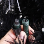 Ёлка светодиодная «Млечный путь» 180 см, ПВХ черный, цвет свечения-Белый (247 веток) (T1050B-180)