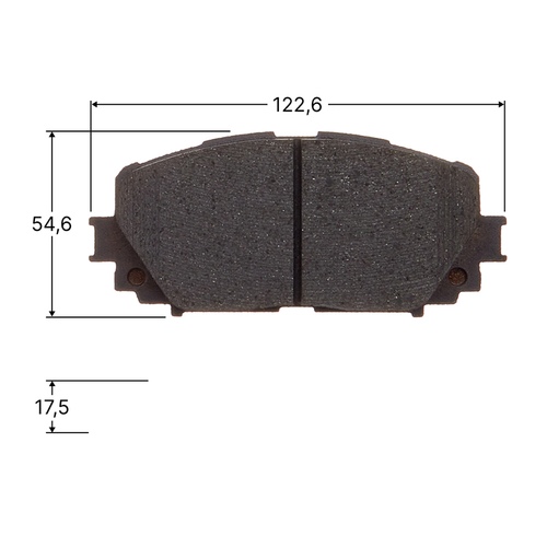 Колодки тормозные дисковые Avantech передние (противоскрипная пластина в компл.) AV1089