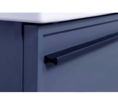 Тумба под раковину La Fenice Elba Blu Grigio TWIN синяя 90 FNC-01-ELB-BG-90-2
