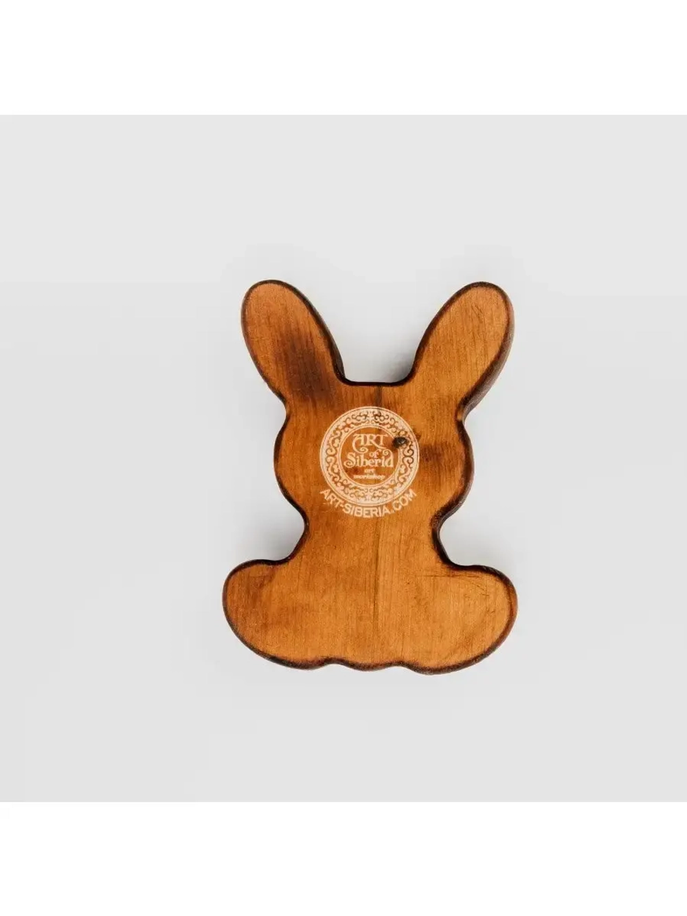 Менажница "Зайчик" из Сибирского кедра