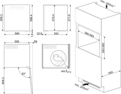 Винный шкаф Smeg CVI129G