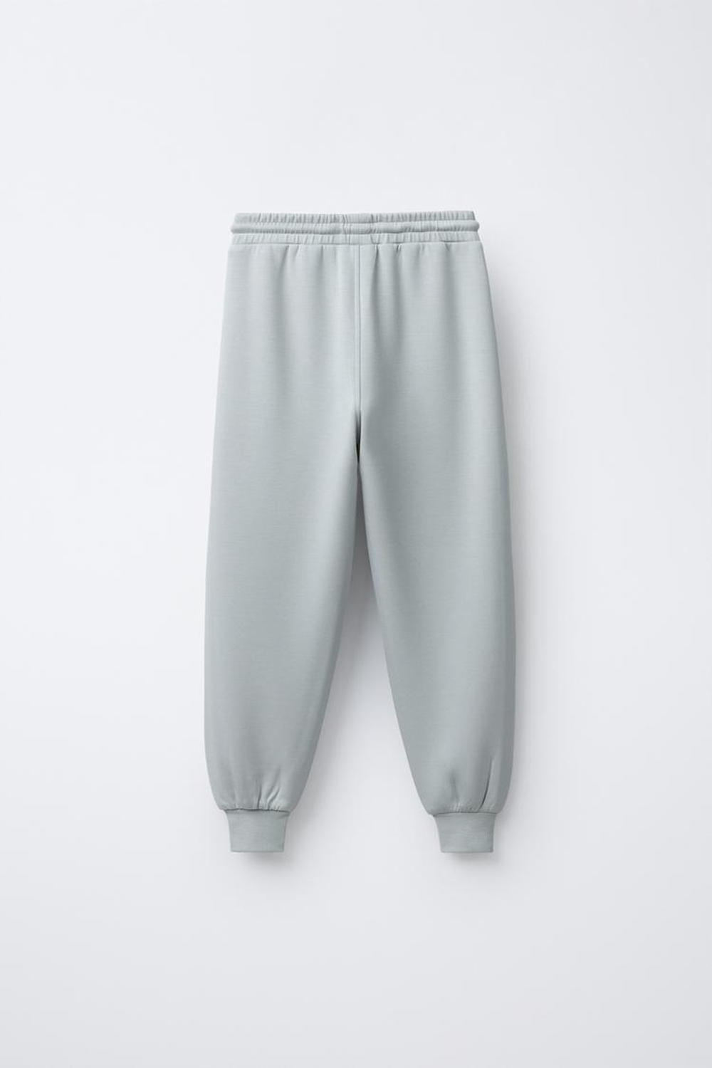 ZARA СПОРТИВНЫЕ БРЮКИ-ДЖОГГЕРЫ, СВЕТЛО-СЕРЫЙ