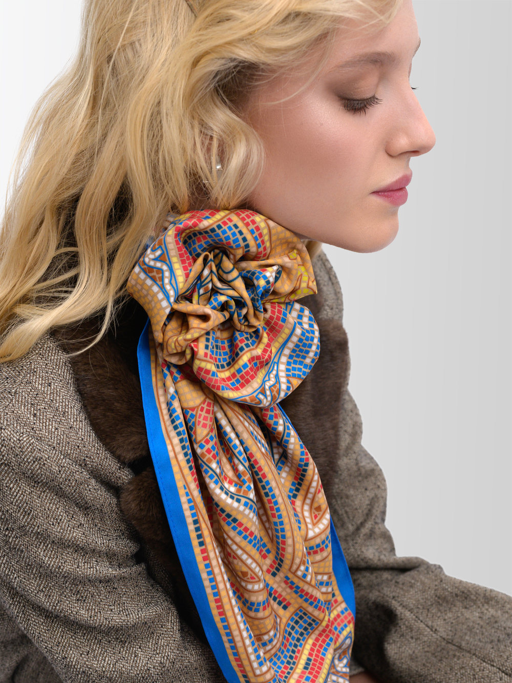 Платок «Мозаика Херсонеса»