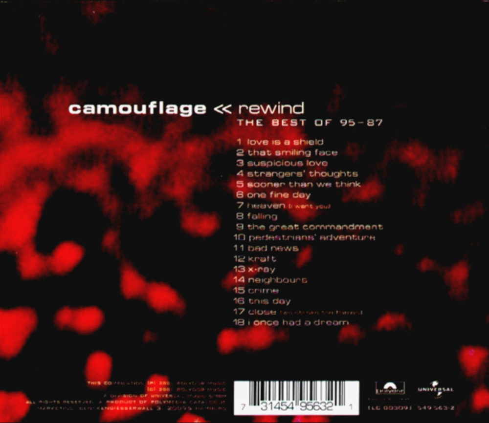 Camouflage / Rewind - The Best Of 95-87 (CD)