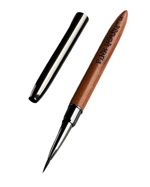 Кисть сигара 04 с колпачком 8мм Pink House