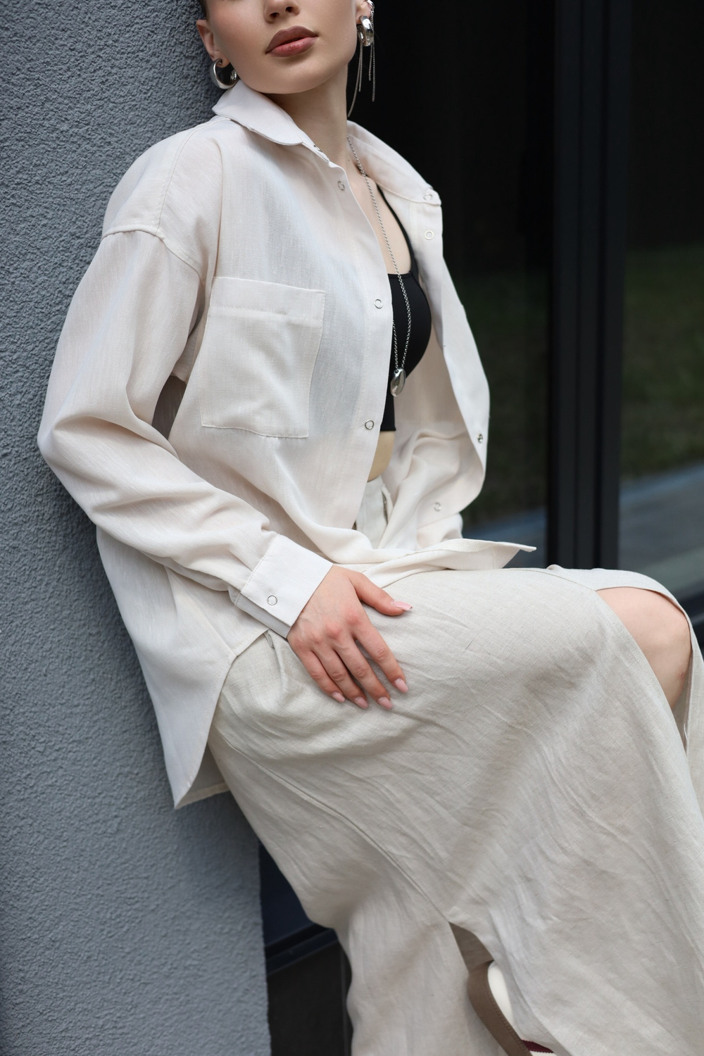 Юбка женская Linen, беж