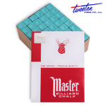 Мел бильярдный "Master" Green 144шт.