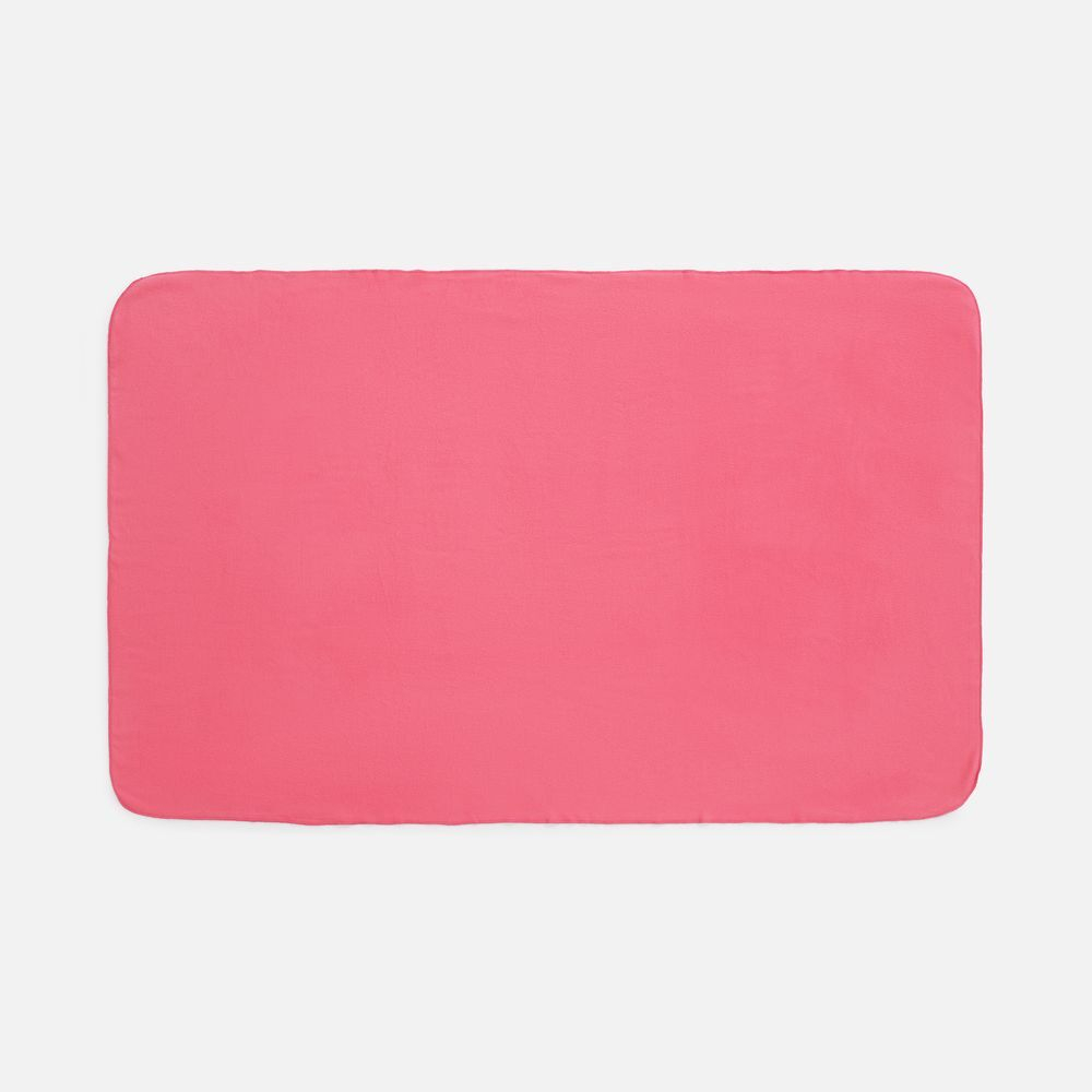 Флисовый плед Warm&Peace XL, розовый (коралловый)