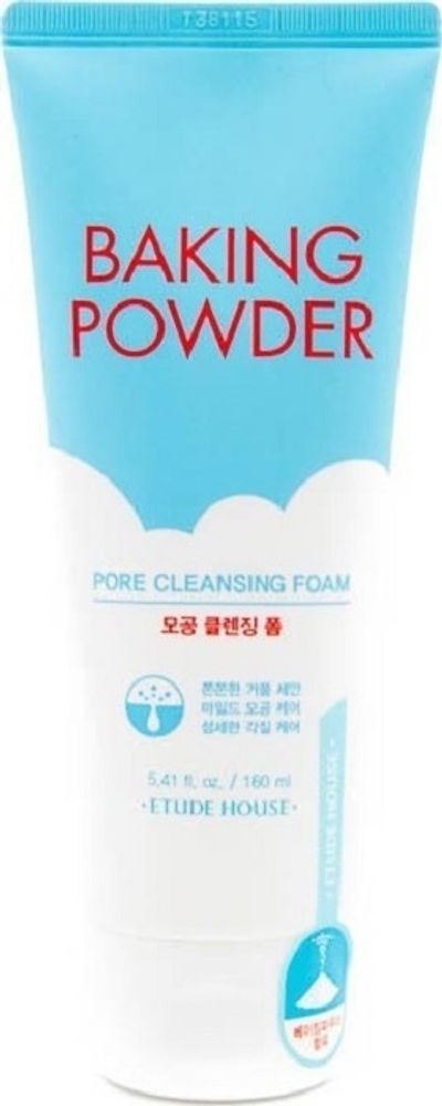 Пенка для умывания Etude House Baking Powder Pore Cleansing Foam, 160 мл