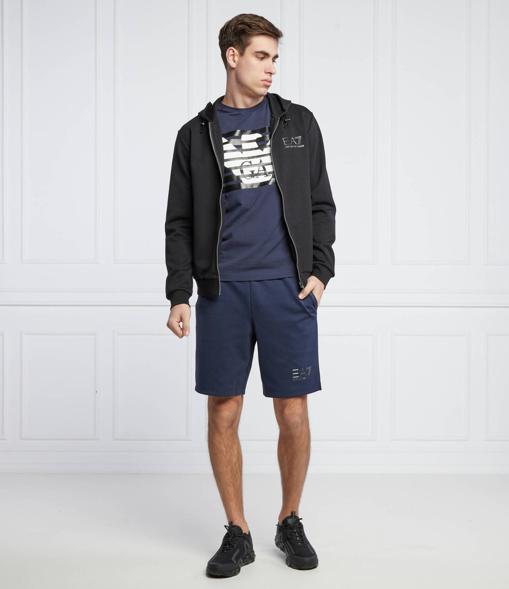 Худи EA7 - черный(3LPM82 PJARZ)