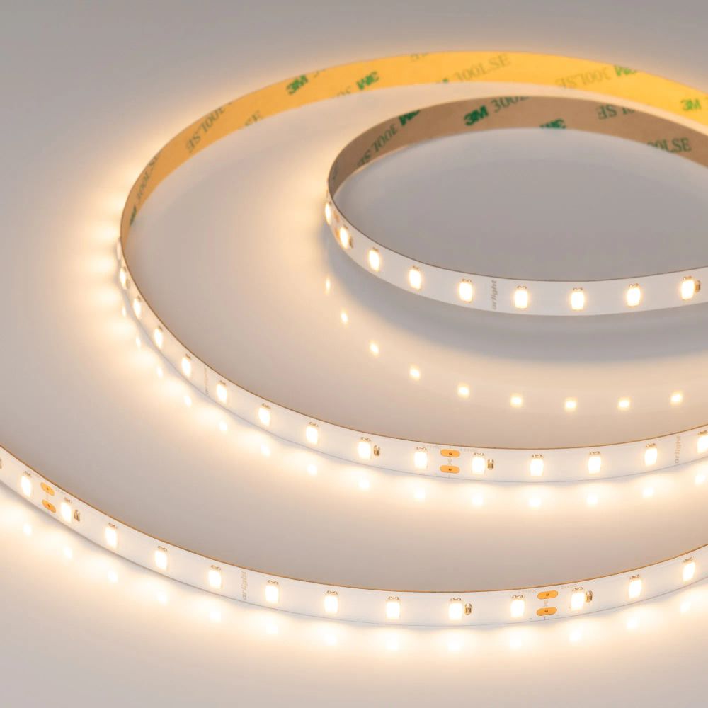 Светодиодная лента ULTRA-C72-10mm 24V Warm2700 (7.2 W/m, IP20, 5630, 5m) (Arlight, высок.эфф.200 лм/Вт) 040213