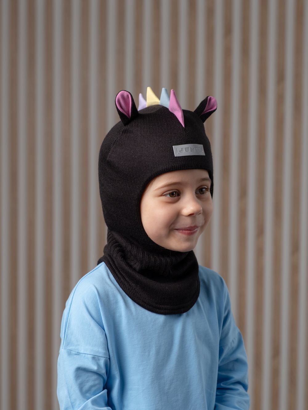 Шлем зимний вязаный (Черный) UNIC