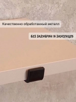 Полка настенная маленькая на кронштейне