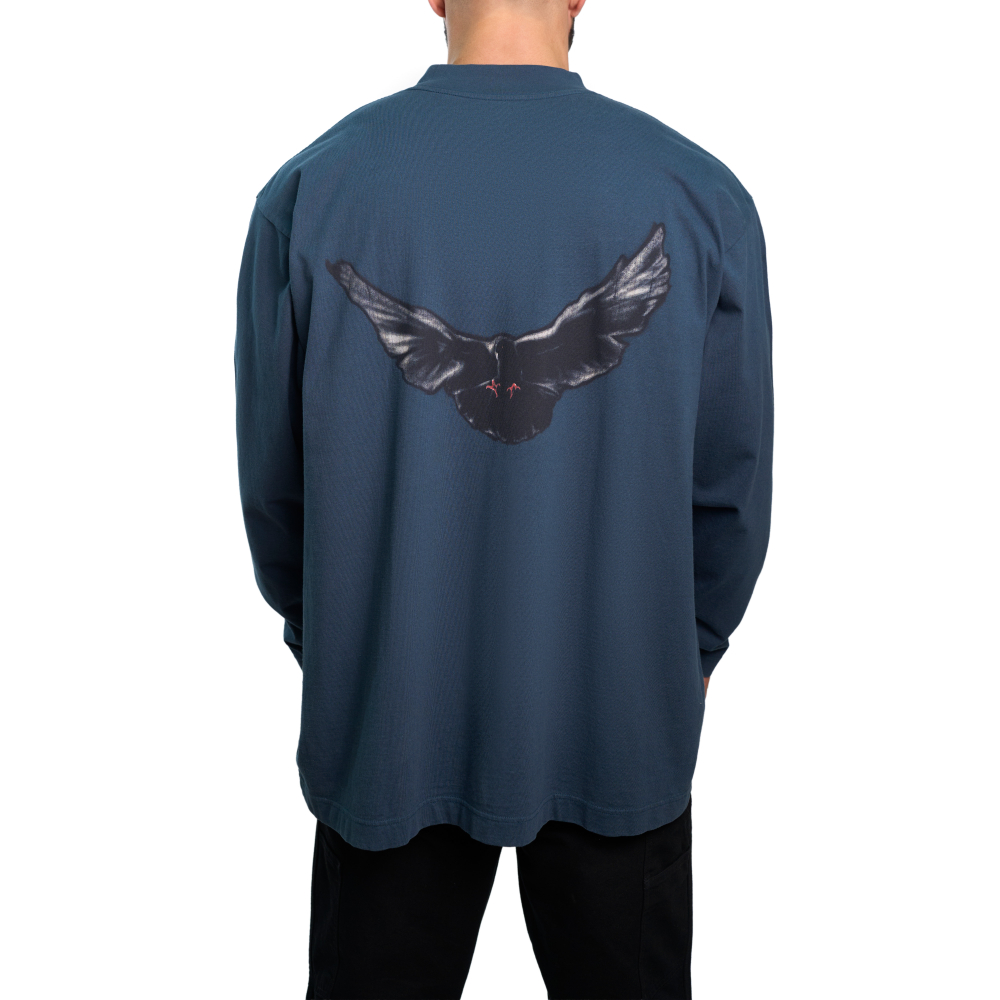 Yeezy x Gap x Balenciaga Long-Sleeve "Blue"