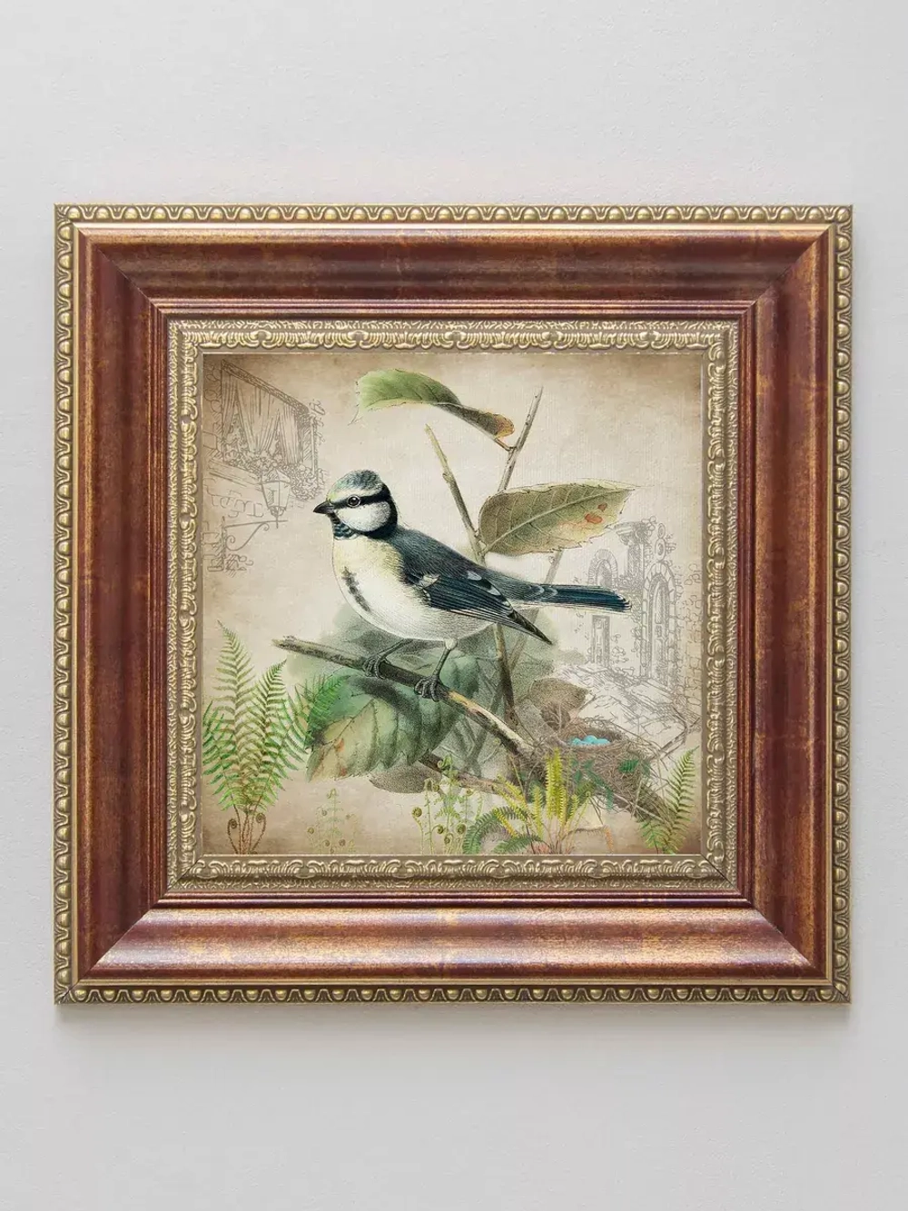 Картина на стену интерьерная на холсте 30х30 см