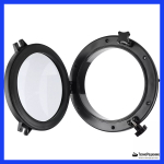Иллюминатор круглый, 265 мм, черный