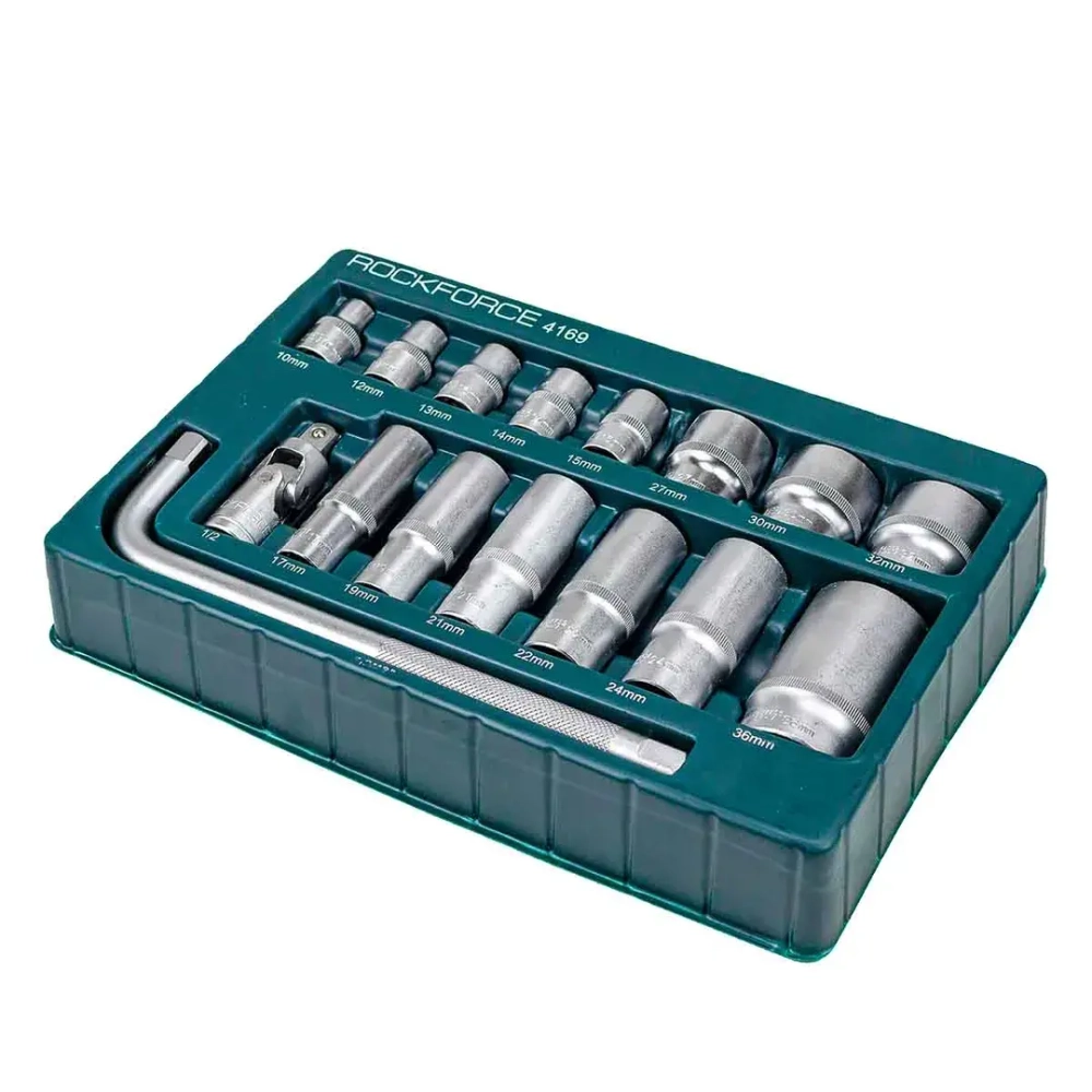 Набор головок (16 предметов) RockForce RF-4169