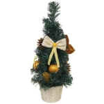 Елка в горшке «Зимняя нежность» 40 см, Золото