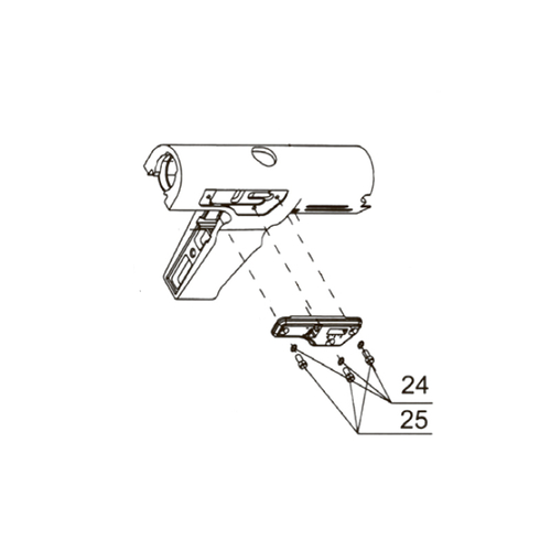 Запчасть №25 для PAG311BWT. Винт ТR