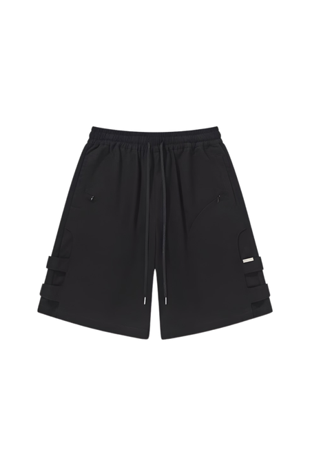 Шорты HARSHandCRUEL "Curved Zipper" Shorts