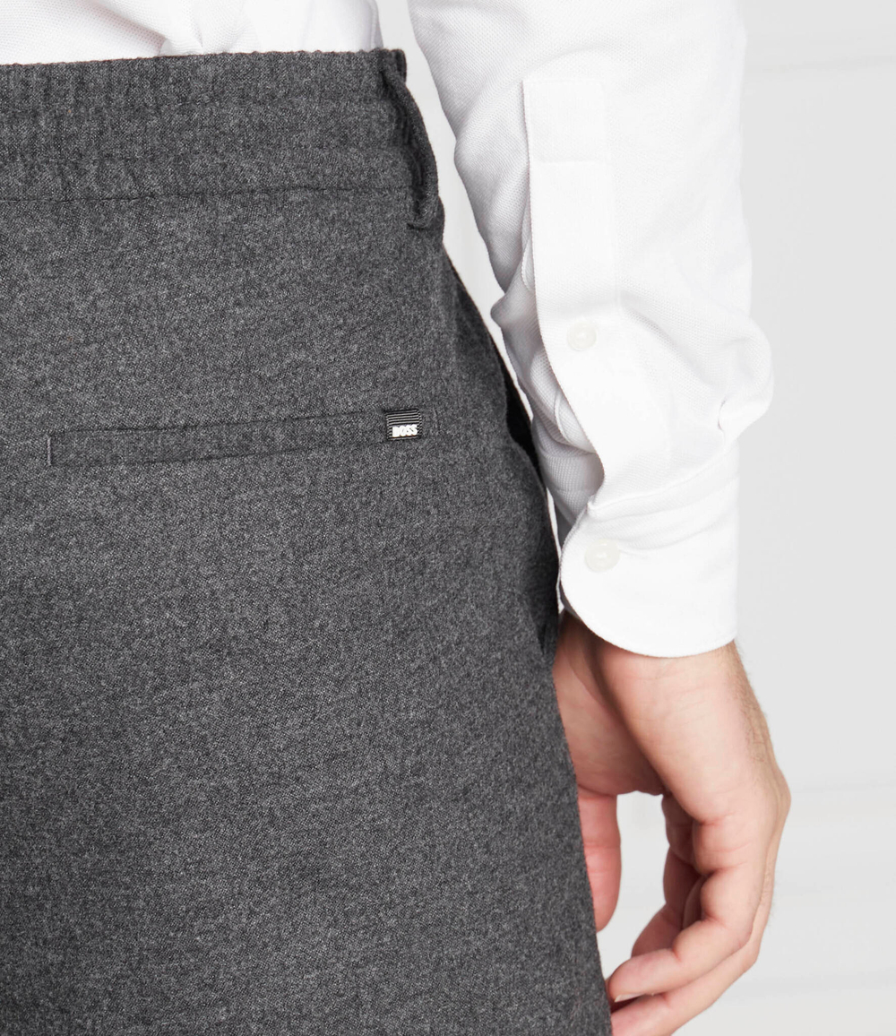 штаны p-genius-ds-224 BOSS BLACK - серый(50479918)