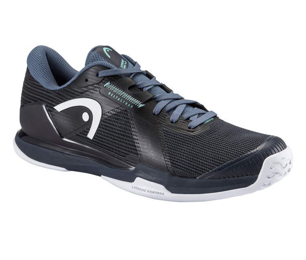Мужские теннисные кроссовки Head Sprint Pro 4.0 - blueberry/teal