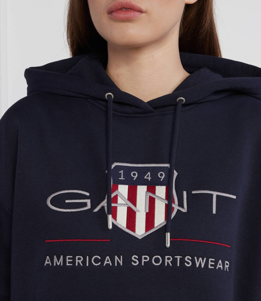 Худи Gant - темно-синий(4204567)