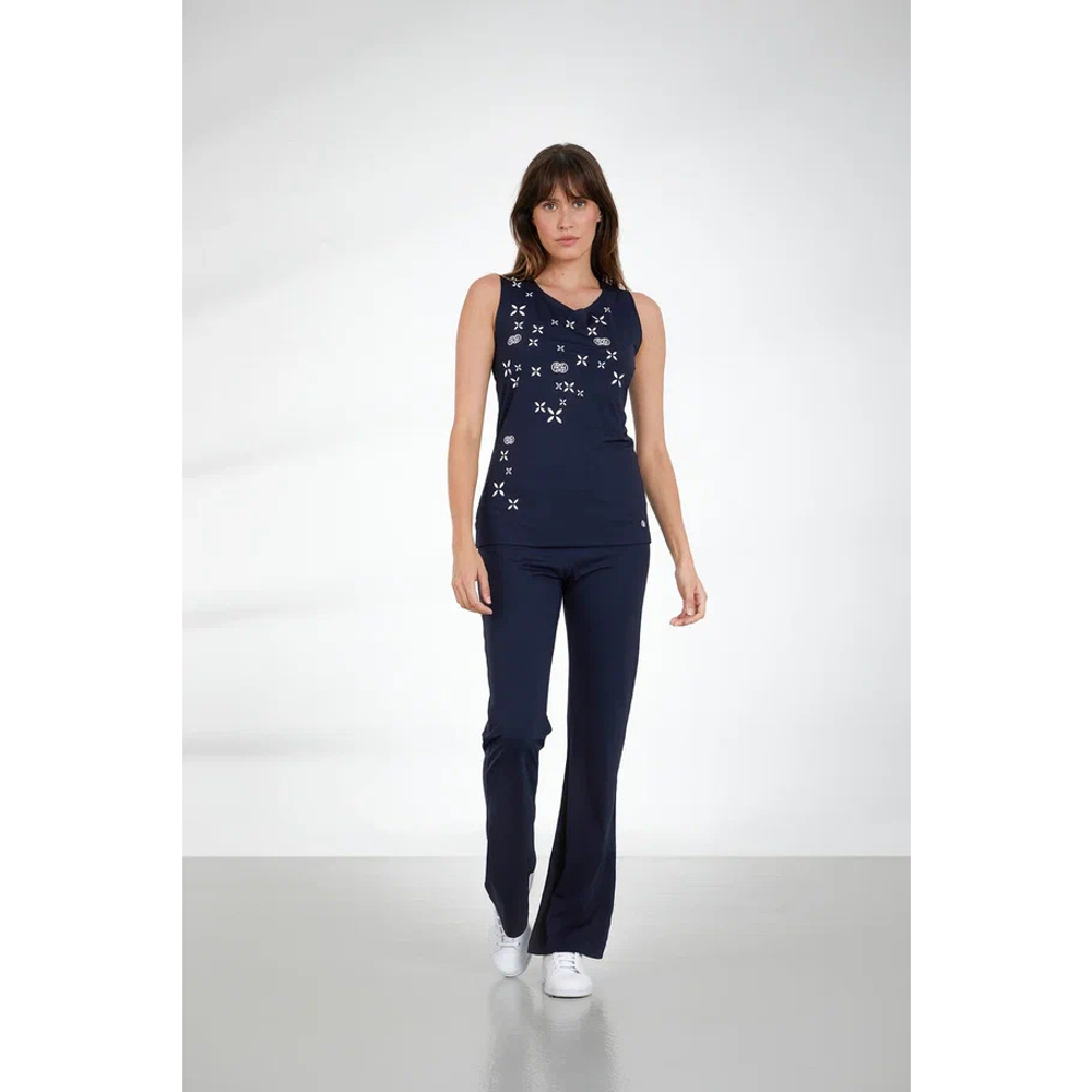 Одежда для тенниса Женская, Майка POIVRE BLANC SLEEVELESS .