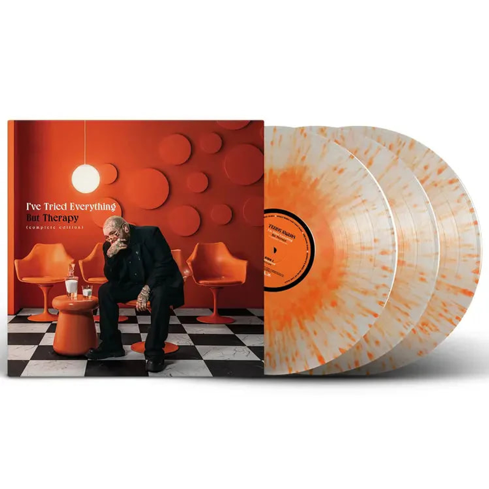 Teddy Swims - I’ve Tried Everything But Therapy (Complete Edition) - Milky Clear And Orange Splatter 3LP