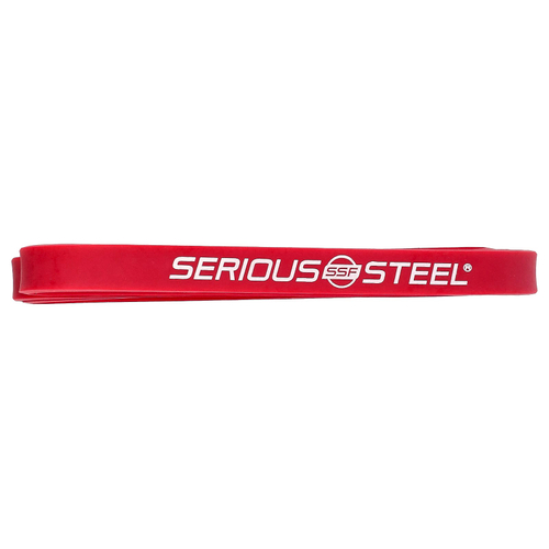 Serious Steel Fitness, Ремешок для сопротивления, 32 дюйма, красный цвет # 2, 1 шт.