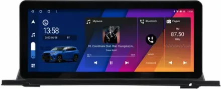 Магнитола BMW 5 GT F07 2010-2017 - Canbox H-Line 3112 монитор 12.3" QLED в стиле Audi на Android 10, ТОП-процессор, CarPlay, 4G SIM-слот