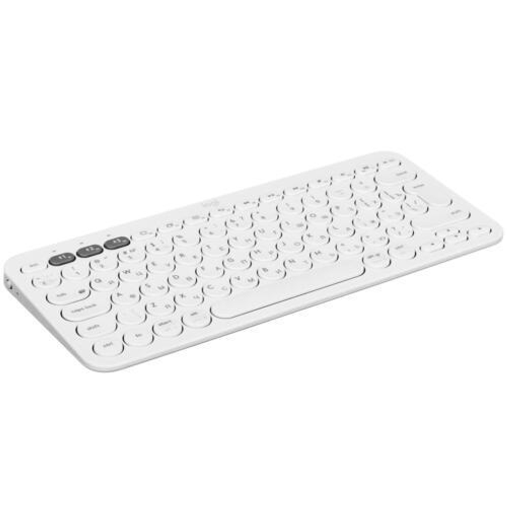 Клавиатура беспроводная BT Logitech K380, White (920-009589)