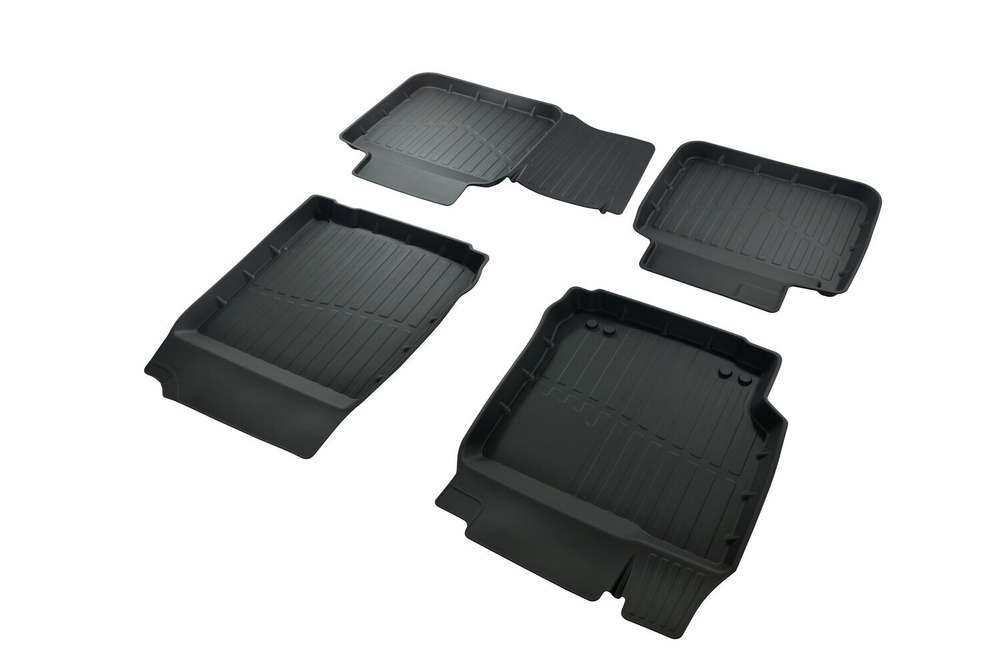 Коврики резиновые в салон 3D LUX для Toyota Camry (XV40,XV50) (2006-2017) SRTK.3D.TY.CAM.06G.02014