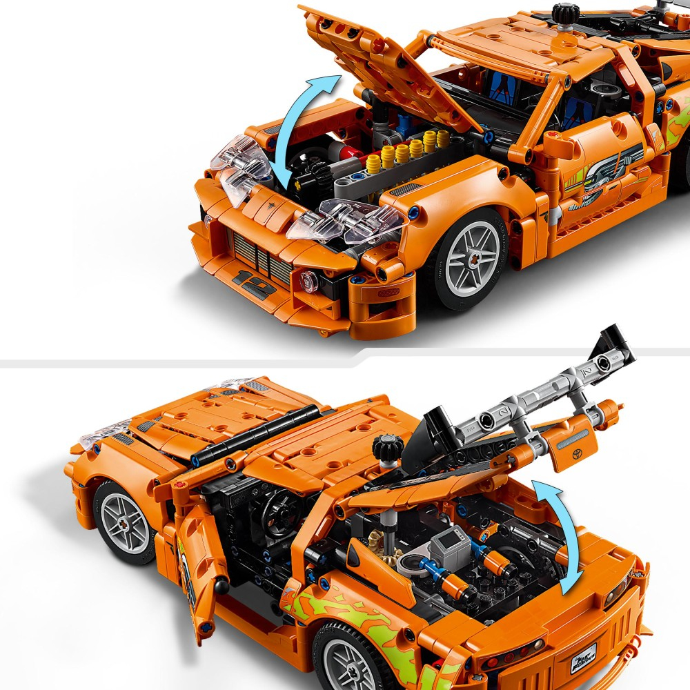 LEGO Technic - Быстрая и Яростная Toyota Supra MK4 42204