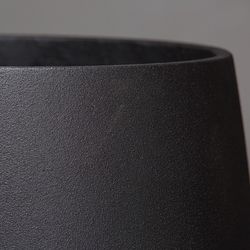 Кашпо UPON NERO D65 H55