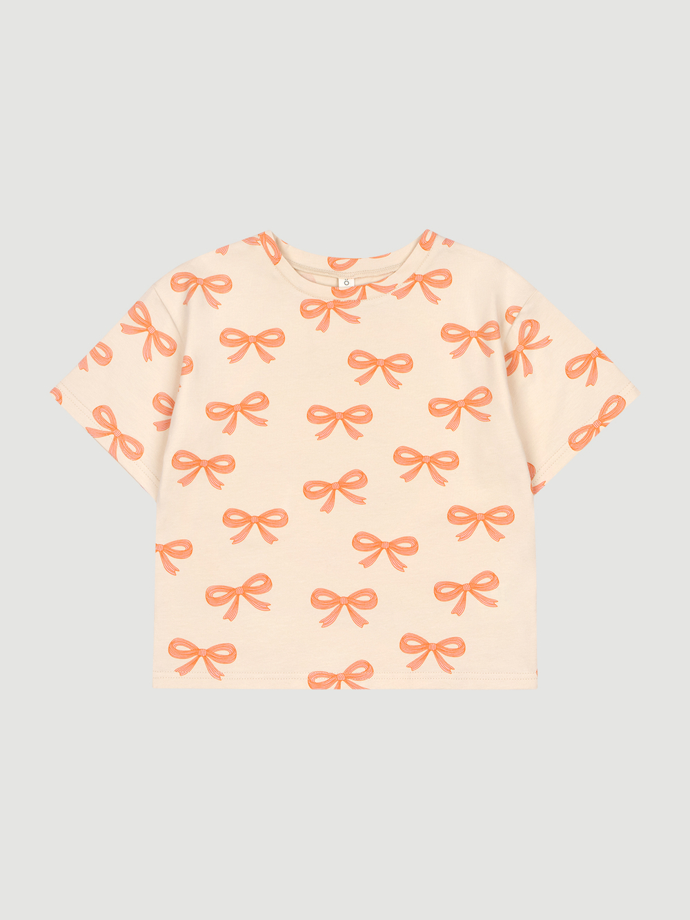 Футболка оверсайз Mjölk Бантики, уценка