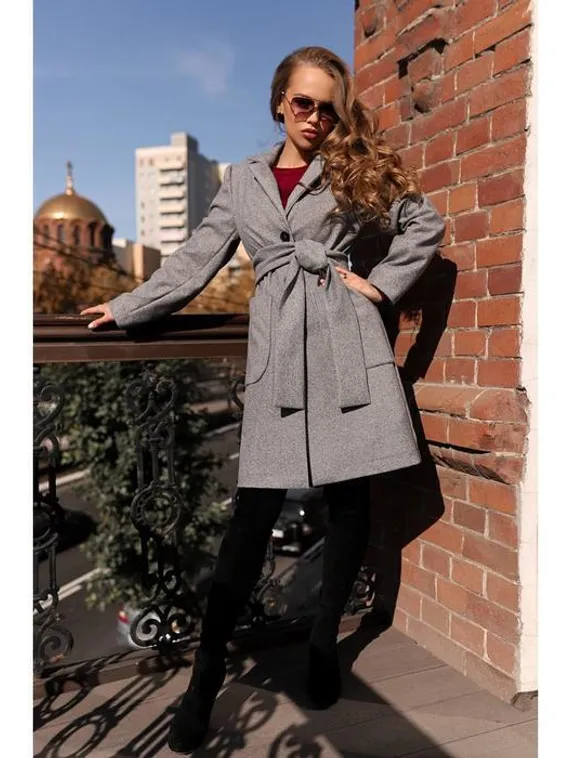 Пальто женское 4076, размер 48