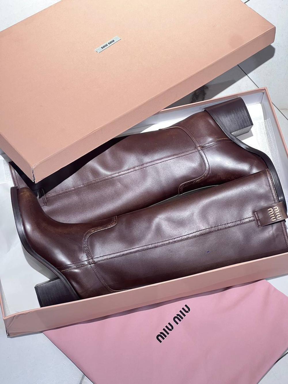 Сапоги MIU MIU, арт. 458408687