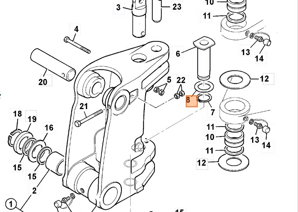 Шайба (82x71x0.5 мм) | 823/10638 | Aries