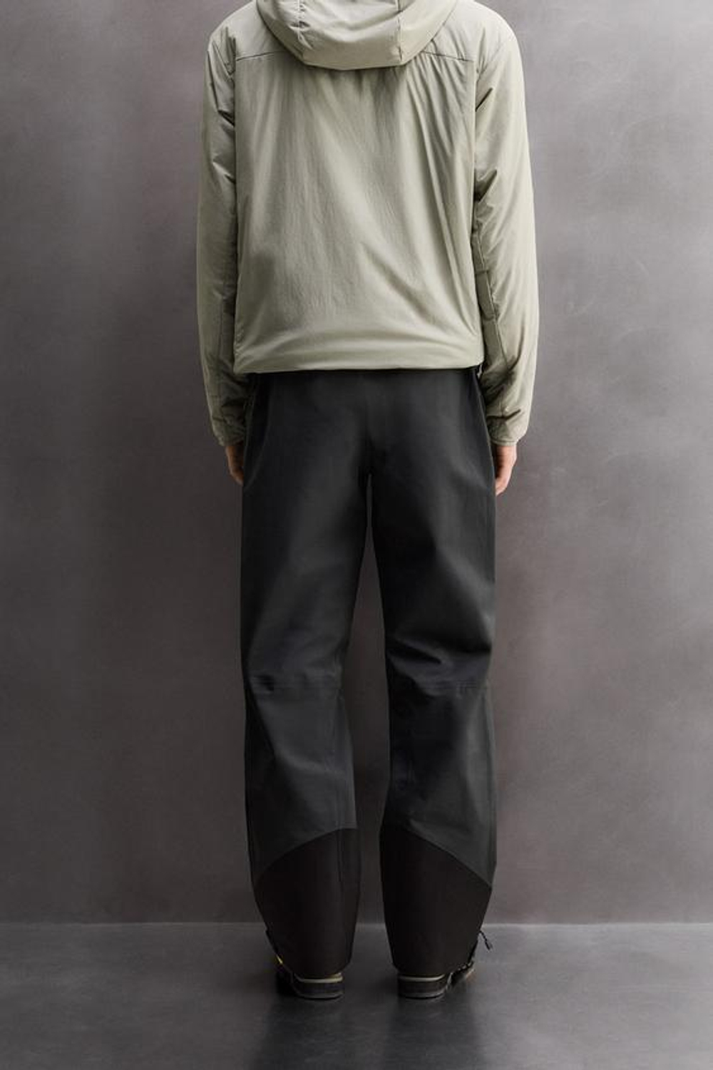 ZARA ВОДОНЕПРОНИЦАЕМЫЕ БРЮКИ-SHELL SKI RECCO®, ЗЕЛЕНЫЙ