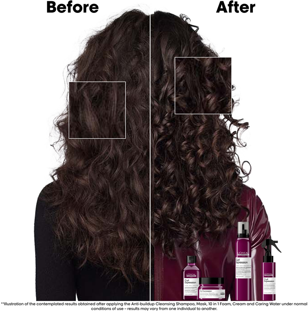 L’Oreal Professionnel Serie Expert Curl Expression - Увлажняющая куративная маска для вьющихся и волнистых волос, 200 ml